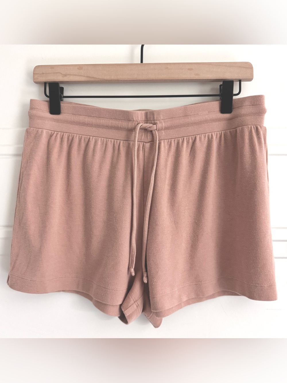MWL by Madewell Women's Dusty Rose Drawstring Lounge Shorts, M